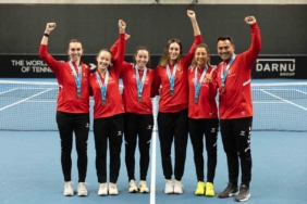 Kadın Milli Tenis Takımı, Litvanya’da tarih yazdı