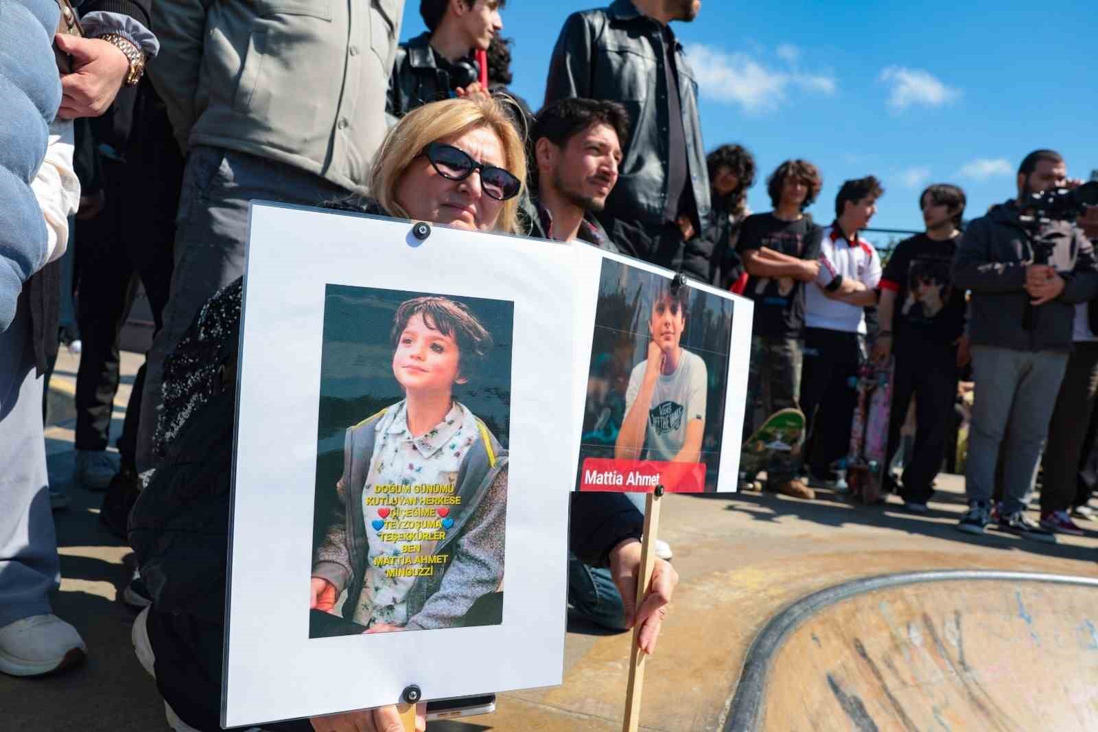 Minguzzi’in ismi doğum gününde ‘Maltepe Kaykay Pisti’ne verildi