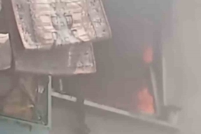 2 katlı bina alevlere teslim oldu