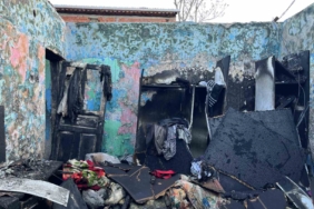 Gaziosmanpaşa’da gecekondu alev alev yandı