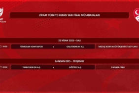 Ziraat Türkiye Kupası yarı final programı belli oldu
