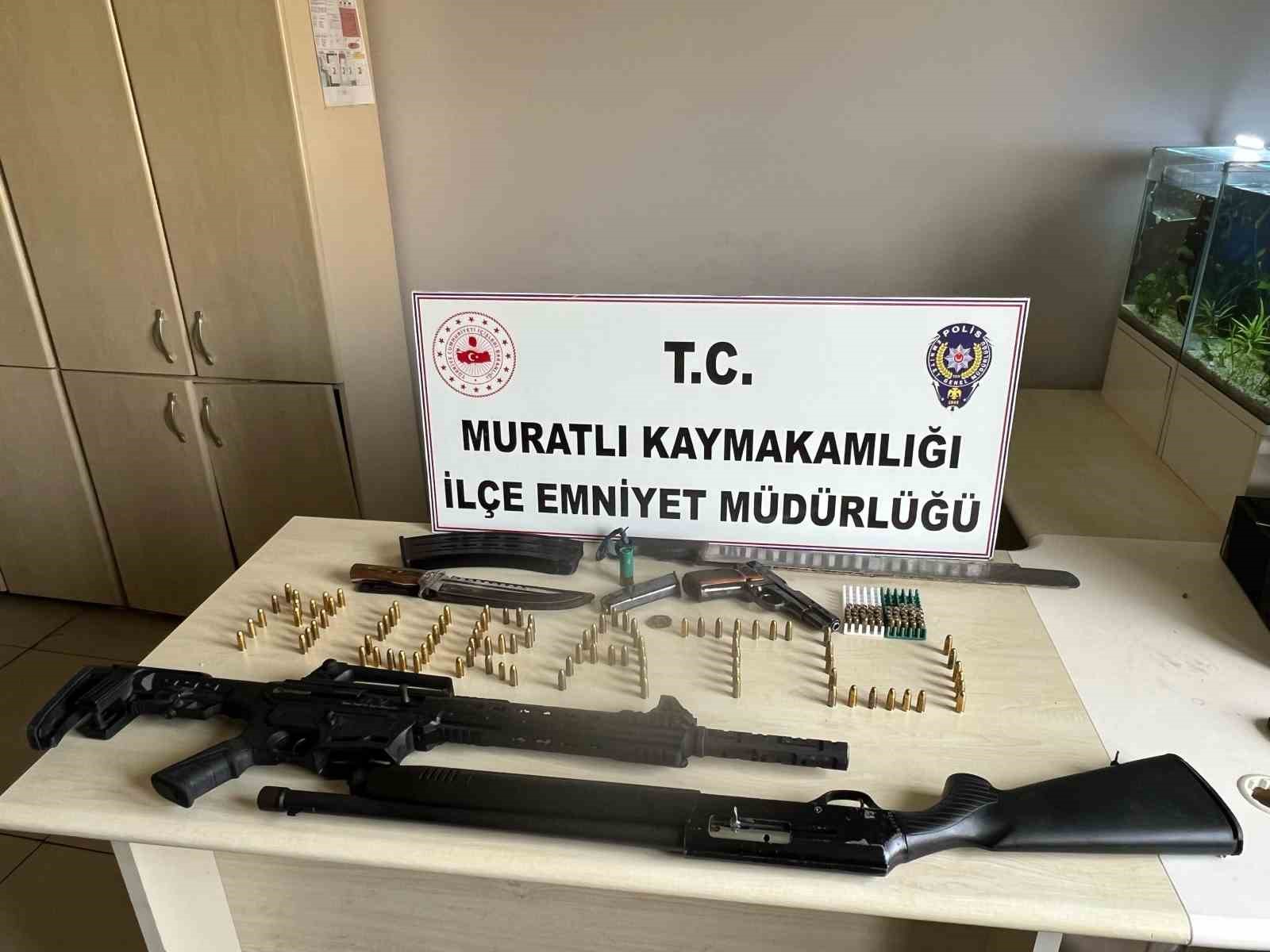 Emniyet’ten ruhsatsız silah operasyonu