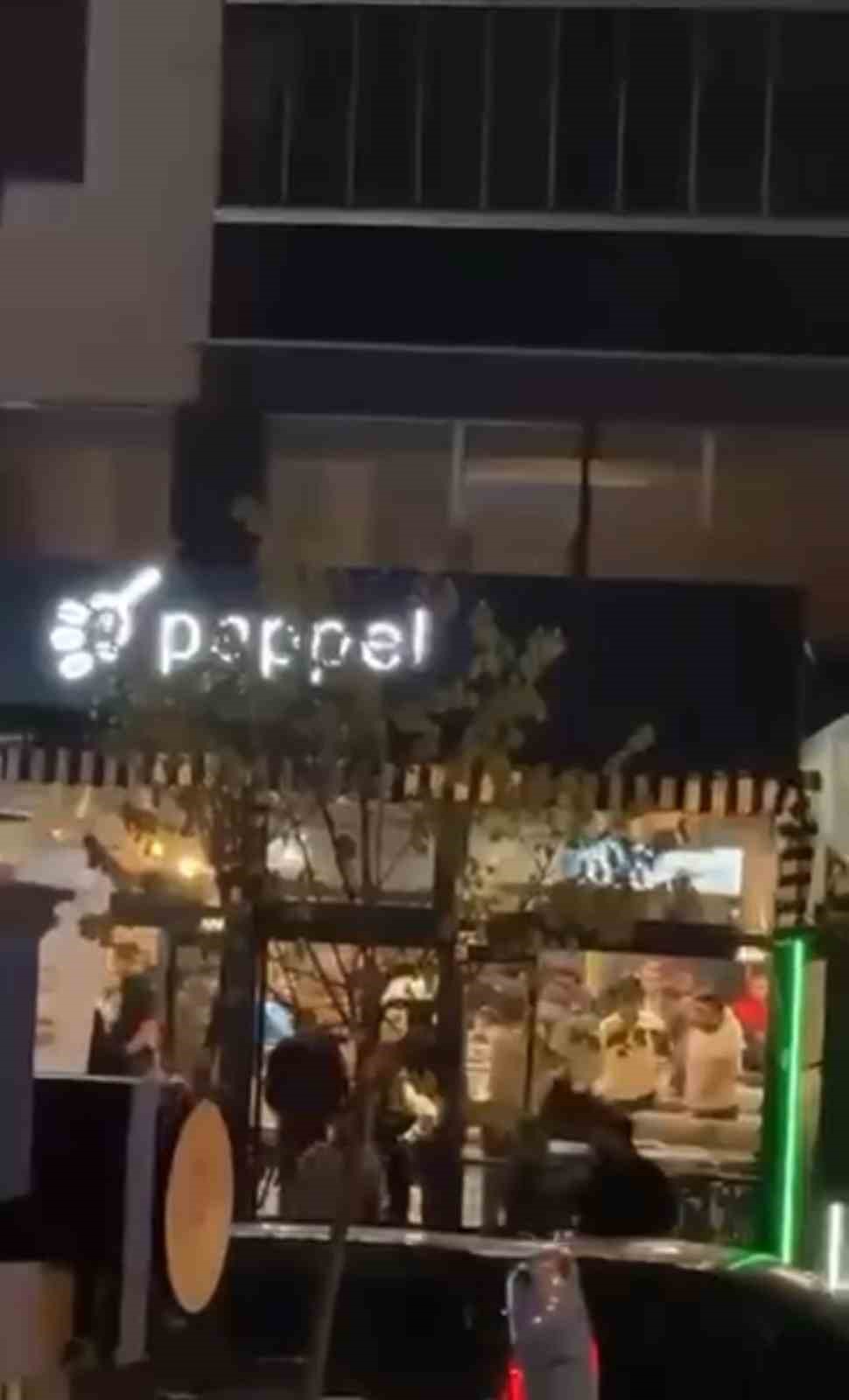 Bursa’da derbi kavgası kamerada