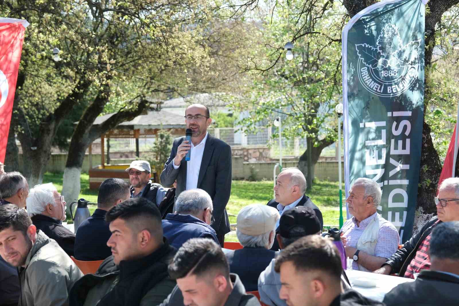 Başkan Tayır, Orhanelili vatandaşlar ile kahvaltıda buluştu