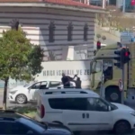 Ümraniye’de trafikte dehşet: Kamyon şoförü çekiçle saldırdı