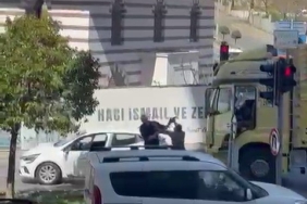 Ümraniye’de trafikte dehşet: Kamyon şoförü çekiçle saldırdı