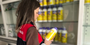 Kırklareli’nde bitki koruma ürünü satışı yapan bayileri denetlendi