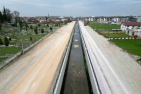 Karacasu’nun yeni cadde ve yaşam alanı hızla tamamlanıyor