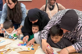 Özel çocuklar gönüllerince eğlendi