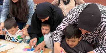 Özel çocuklar gönüllerince eğlendi