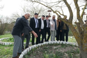 Botanik bahçesine uluslararası akademisyenlerden ziyaret