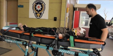 Bisikletiyle traktöre çarpan çocuk yaralandı