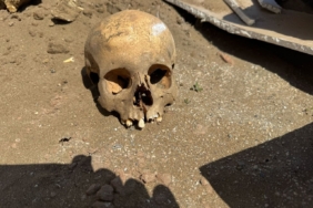 İnşaat işçilerinin bulduğu kafatası ekipleri harekete geçirdi