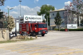 Fabrikada çıkan yangın itfaiye ekiplerini harekete geçirdi