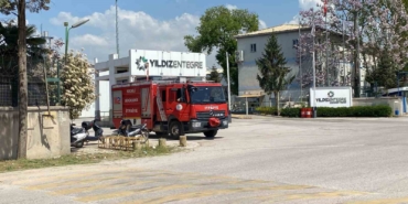 Fabrikada çıkan yangın itfaiye ekiplerini harekete geçirdi