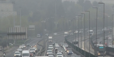 Bahçelievler’de sis etkili oldu