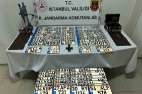 İstanbul’da ‘İkiz plaka’ operasyonu: 5 milyon değerinde 215 sahte plaka ele geçirildi