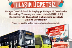 1 Mayıs’ta ulaşım ücretsiz
