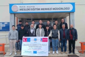 Staj için Almanya’ya gittiler