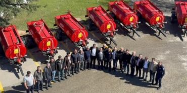 Bursa’da köylere yangın söndürme tankeri dağıtıldı