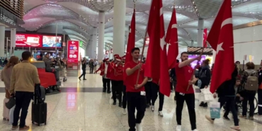 İstanbul Havalimanı’nda 23 Nisan coşkuyla kutlandı