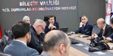 Bilecik’te deprem sonrası ’Kriz Masası’ toplandı