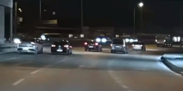 Makas atan sürücü zincirleme kazaya sebep oldu