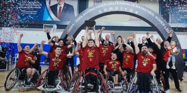 Tekerlekli Sandalye Basketbol Süper Ligi’nde şampiyon Galatasaray