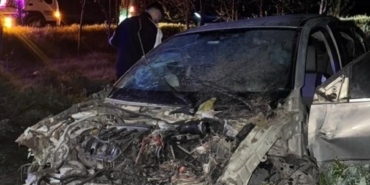 Söğütlü’de tarlaya uçan otomobildeki 4 kişi yaralandı