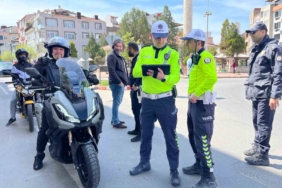 Hayrabolu’da motosiklet denetimi