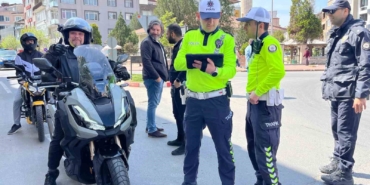 Hayrabolu’da motosiklet denetimi