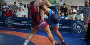 Edirneli pehlivanlardan ABD’li sporculara güreş dersi: 10 müsabakanın 9’unda galip geldiler
