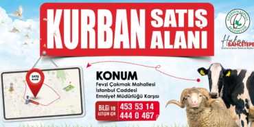 Gaziosmanpaşa’da modern ve hijyenik kurban satış alanı kuruldu