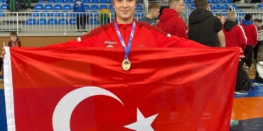 Tekirdağlı sporcu, dünya şampiyonu oldu