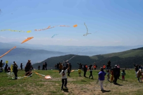 Uçurtmalar, gökyüzünü renklendirdi