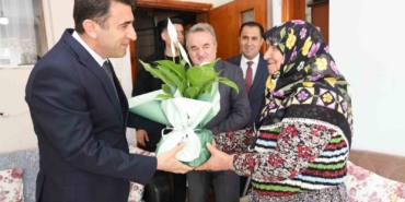 Şehit Binbaşı Mithat Çolak’ın ailesine ziyaret