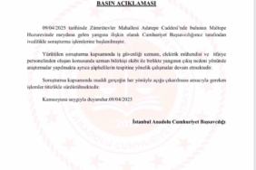 Başsavcılıktan huzurevindeki yangına ilişkin açıklama: "Şüpheliler tespit edilecek"