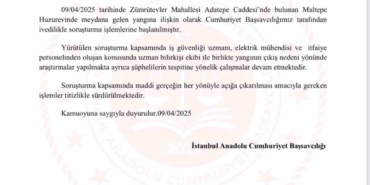 Başsavcılıktan huzurevindeki yangına ilişkin açıklama: "Şüpheliler tespit edilecek"