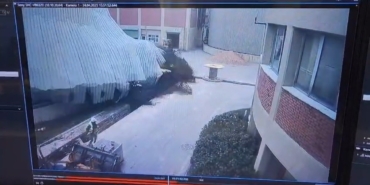 Tuzla’da arıtma tesisindeki patlama anı güvenlik kamerasına yansıdı