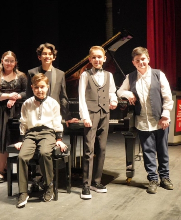 Uluslararası Piyano Festivali’nde 200 genç piyanist festivalde sahne aldı