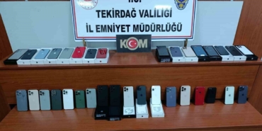 Tekirdağ’da kayıt dışı cep telefonu operasyonu: 3 kişi hakkında işlem başlatıldı