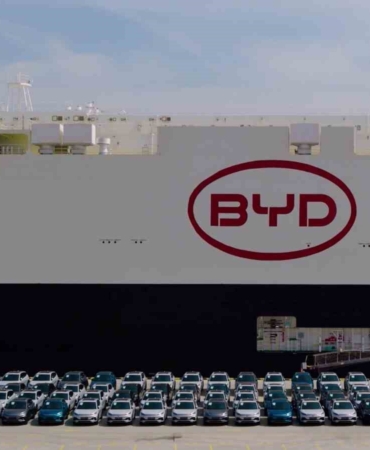 BYD’nin dev araç gemisi ’BYD Changzhou’ Türkiye’ye ulaştı