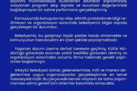 Direk danslı 23 Nisan gösterisi soruşturmalık oldu