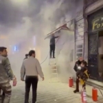 İstiklal Caddesi’nde korkutan yangın