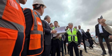 Adalet Bakanı Tunç, Sakarya Adalet Sarayı inşaatında incelemelerde bulundu