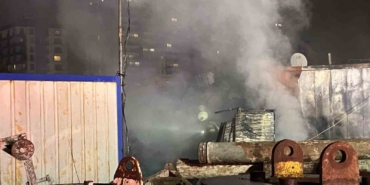 Başakşehir’de tamir atölyesinde çıkan yangın söndürüldü