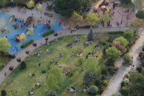 İstanbullular deprem sonrası parklara akın etti