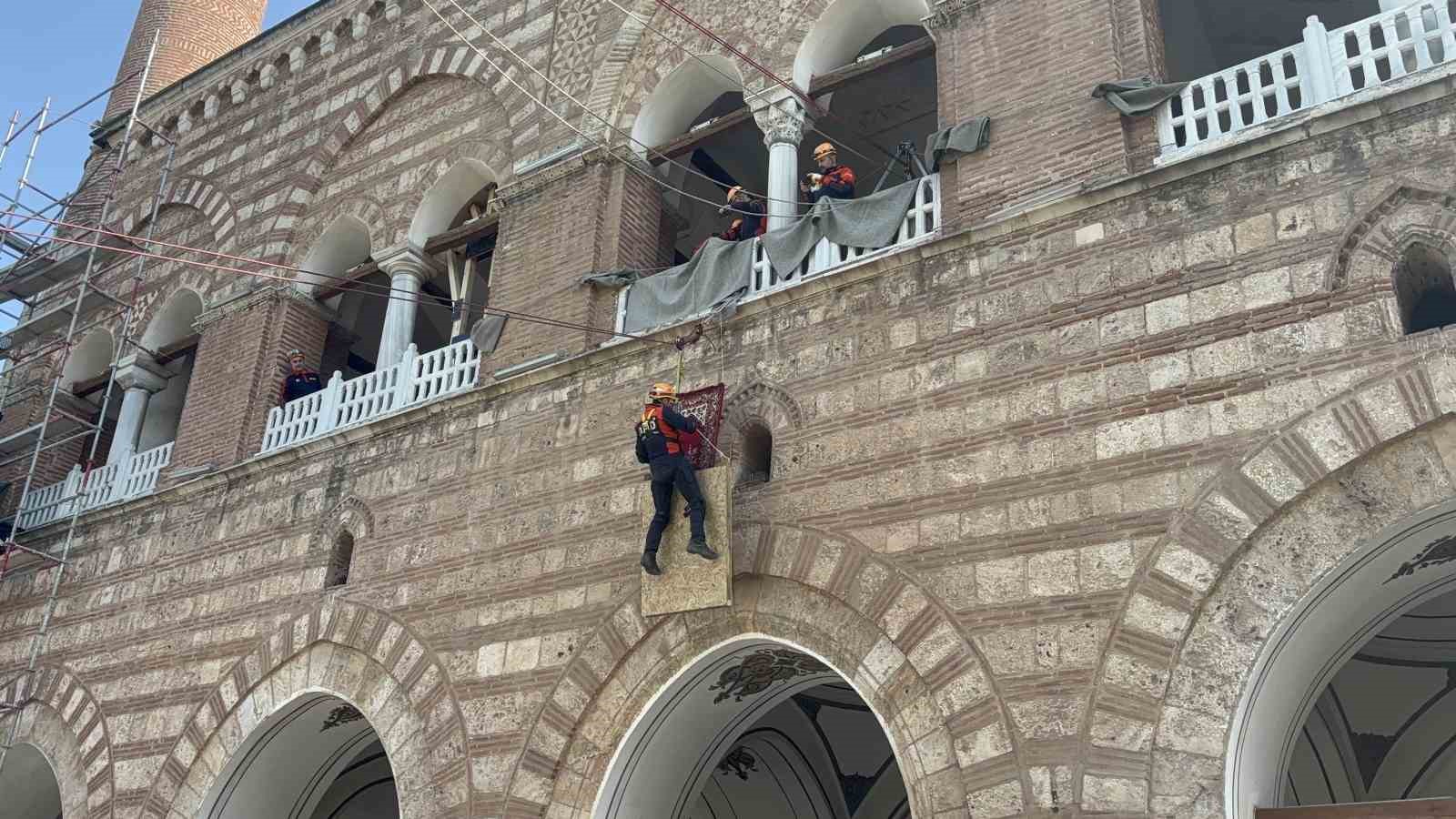 Bursa’da kültürel miras için afet tatbikatı