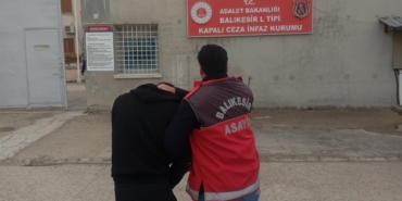 Tutuklu firari Balıkesir’de yakalandı