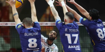 Efeler Ligi: Fenerbahçe: 3 - Arkas Spor: 1